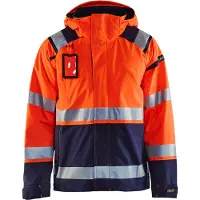 Blakläder Highvis Kuoritakki - Huomio Oranssi/Mariininsininen - Xxl