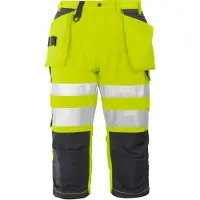 Projob 6510 Caprihousut En Iso 20471 Luokka 2 - Yellow/Black - C54