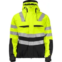 Projob 6414 Lined Jacket HV Yellow/Black S