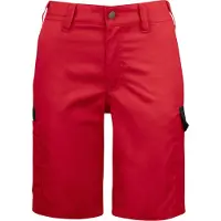 Projob 2529 Naisten Shortsit - Red - C42