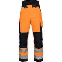 Projob 6514 Toppahousut En Iso 20471 Luokka 2 - Orange/Black - C52