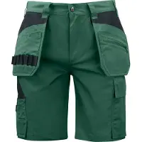 Projob 5535 Riipputaskushortsit - Forest green - C48/148