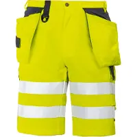 Projob 6503 Shortsit En Iso 20471 Luokka 2/1 - Yellow/Navy - C46