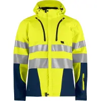 Projob 6419 Tekninen Takki En Iso 20471 Luokka 3/2 - Yellow/Navy - 4XL