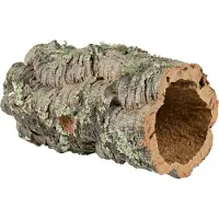 Trixie - Assortment Cork Tunnel Brown ca 40-55 cm Ø 19 cm - Pieneläimet - Pesät ja häkkitarvikkeet - Leikkitunnelit ja Putket
