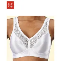 Swegmark Stars Soft Bra Creme - White - 85 C