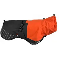 Non-Stop Dogwear Fjord Raincoat, Orange/Black, 90