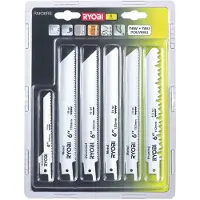 Ryobi RAK06RB 6-osainen puukkosahanteräsarja