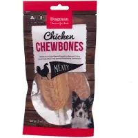 Dogman Chicken Chewbones 60g/3kpl