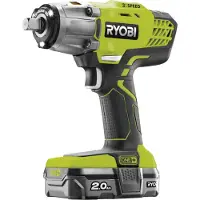 Ryobi Iskumutterinväännin R18IW3-120S; 18 V; 1x2,0 Ah akku