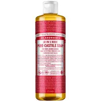 Dr. bronner's Rose yleiskäyttöinen nestesaippua 475 m