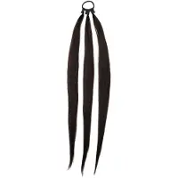 Rapunzel of sweden Braid Straight 1.2 Black Brown 55 cm Hiustenpidennys 75 g