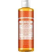 Dr. bronner's Tea Tree yleiskäyttöinen nestesaippua 240 ml