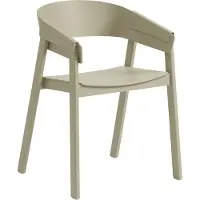 Muuto Cover tuoli, käsinojallinen, tumma beige