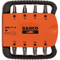 Bahco ruuvikärkisarja 59S, 1/4", Torx, 17 osaa