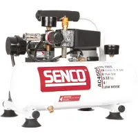 Senco Kompressori AC4504 8 bar 4 l öljytön, äänieristetty