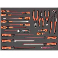 Bahco Fit&Go-työkalumoduuli 3/3, 20 osaa, FF1A145