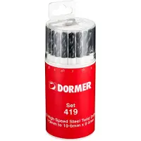 DORMER A191 419mm HSS Porasarjat, lyhyet porat