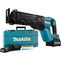 Makita Puukkosaha JR001GM201; 40 V; 2x4,0 Ah akku