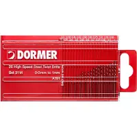 DORMER A191 31Mmm HSS Porasarjat, lyhyet porat