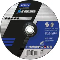 Norton Hiomalaikka metallille X-Treme 230x7,0x22,23 mm A24R, T27