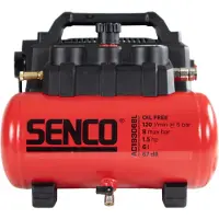 Senco Kompressori AC19306BL 8 bar 6 l öljytön, äänieristetty