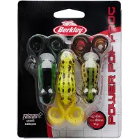 Berkley Power Pop Frog Floating Pehmeä Viehe 10g 60 Mm 3 Yksiköt