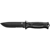 Gerber Strongarm veitsi, musta, combo terä