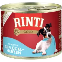 Rinti Gold siipikarjansydän + vasikanlihapalat koiranruoka