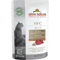 Almo nature 24x55g Jelly Pouch tonnikala & pikkusillit HFC Kissanruoka