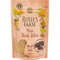 Rosie's Farm -herkut "Mini Steak Bites" nauta 5 x 70 g