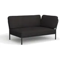 Houe Level lounge sofa ash heritage right corner alumiini