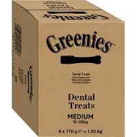 Greenies 3 x 170g/18kpl Medium -hammashoitoherkut koiralle