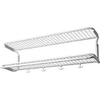 Essem Design Classic Hattuhylly 120 cm Valkoinen Valkoinen