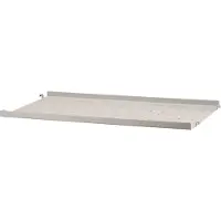 String metallihylly 58 x 30 cm, matala, beige