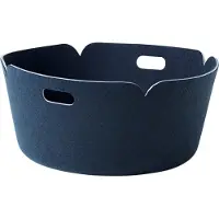 Muuto Restore säilytyskori pyöreä Midnight blue (sininen)