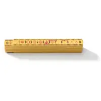 Hultafors Taittomitta G 59, lasikuitu keltainen 1 m, 10 osaa, mm