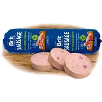 Brit Premium 12x800g Sausage kana ja riista Brit koiran märkäruoka
