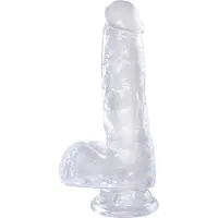 King Cock Clear Dildo 15 cm