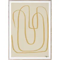 Paper Collective Different Ways -juliste, ruskea 30x40 cm