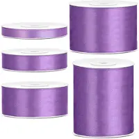 Party Deco Satiininauha Vaaleanvioletti - 100 mm x 25 m
