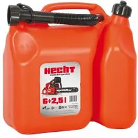 HECHT Säiliö, kaksisäiliö , 6 L + 2,5 L.