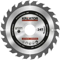 Kreator pyörösahanterä 160mm, 24 hammasta