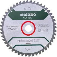 Metabo SAHAUSLAUTA KULMA- JA SIRKELISAUKSIIN - "TARKKA LEIKKAUS" 254 MM 48 HAMMASTA KGS 254 M:lle
