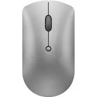 Lenovo 600 Silent - Hiiri - oikea- ja vasenkätinen - sininen optinen - 3 painiketta - langaton - Bluetooth 5.0 - raudanharmaa - vähittäismyyntipakkaus