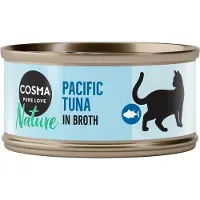 Cosma 24x70g Tyynenmeren tonnikala Nature Kissanruoka