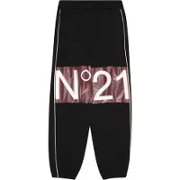 N°21 Housut ruskea / musta / valkoinen