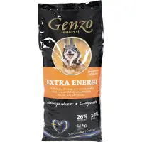 Genzo Extra Energy 15 kg Koiranruoka (Lava 24 säkkiä)