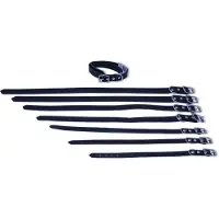 Alac Nahkakaulapanta 2,2*65 cm musta
