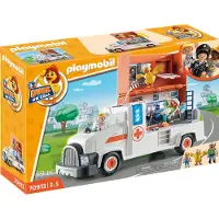 Playmobil D.o.c-ambulanssiauto Ankka Vastaanotolla